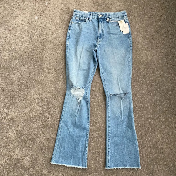 NWT Good American Raw Hem Jeans - Picture 2 of 6